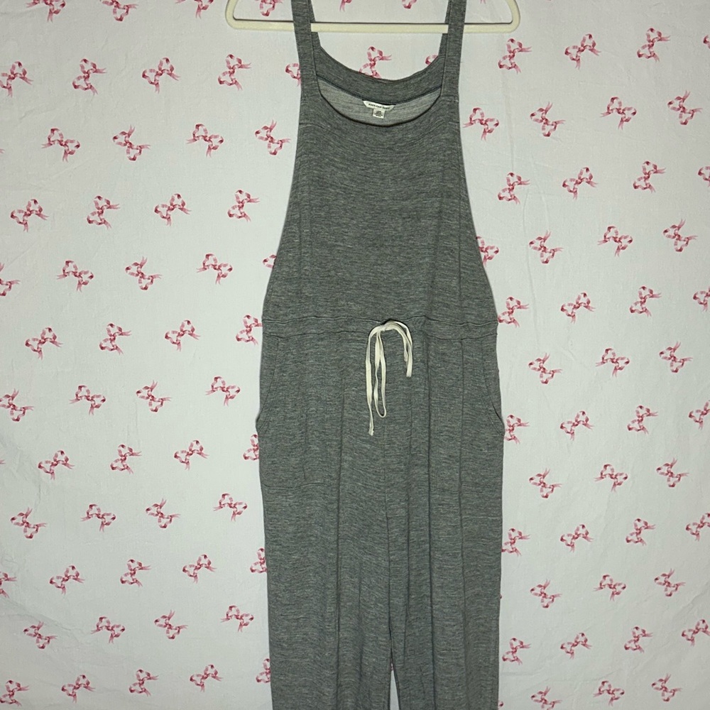 American Eagle Outfitters Charcoal Jumpsuit